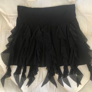 Charlotte Russe ruffle skirt